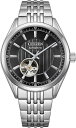シチズンコレクション CITIZENCOLLECTION メカニカル クラシックオープンハート NH9110-90E メンズ