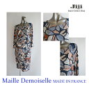 リーフ＆ストライプコラボラップワンピース★Maille Demoiselleレディース★{全国送料無料}インポートセレクト海外直輸入セレブ個性的高級