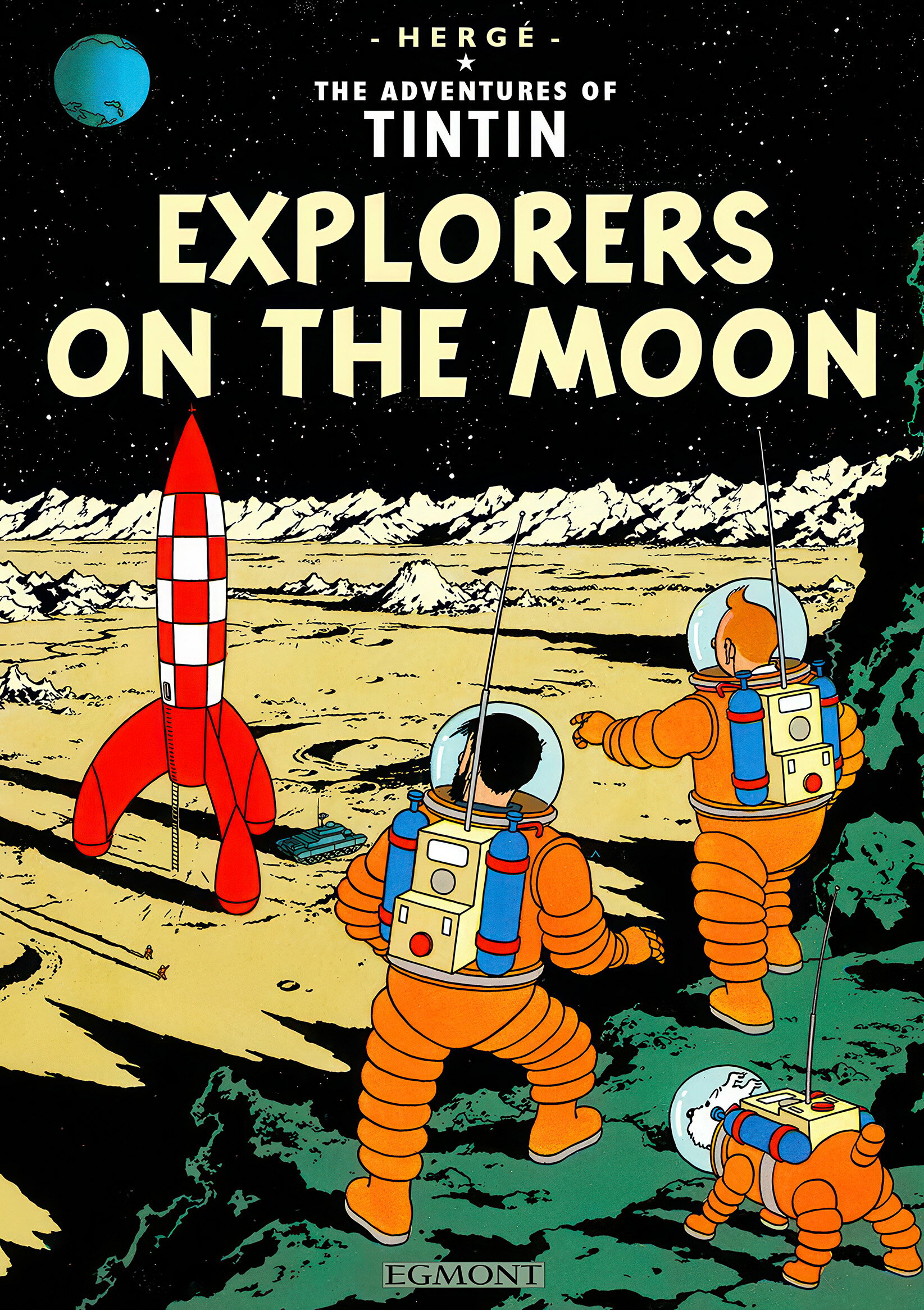 タンタンの冒険　A2(420mm×594mm）アートポスター 日本製 ミッドセンチュリー インテリア 壁紙