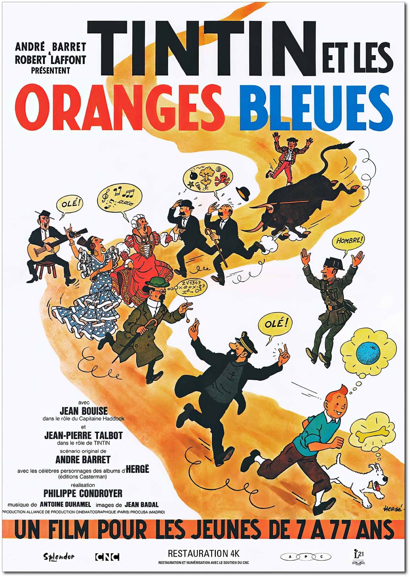 タンタンの冒険　A2(420mm×594mm）アートポスター 日本製 ミッドセンチュリー インテリア 壁紙