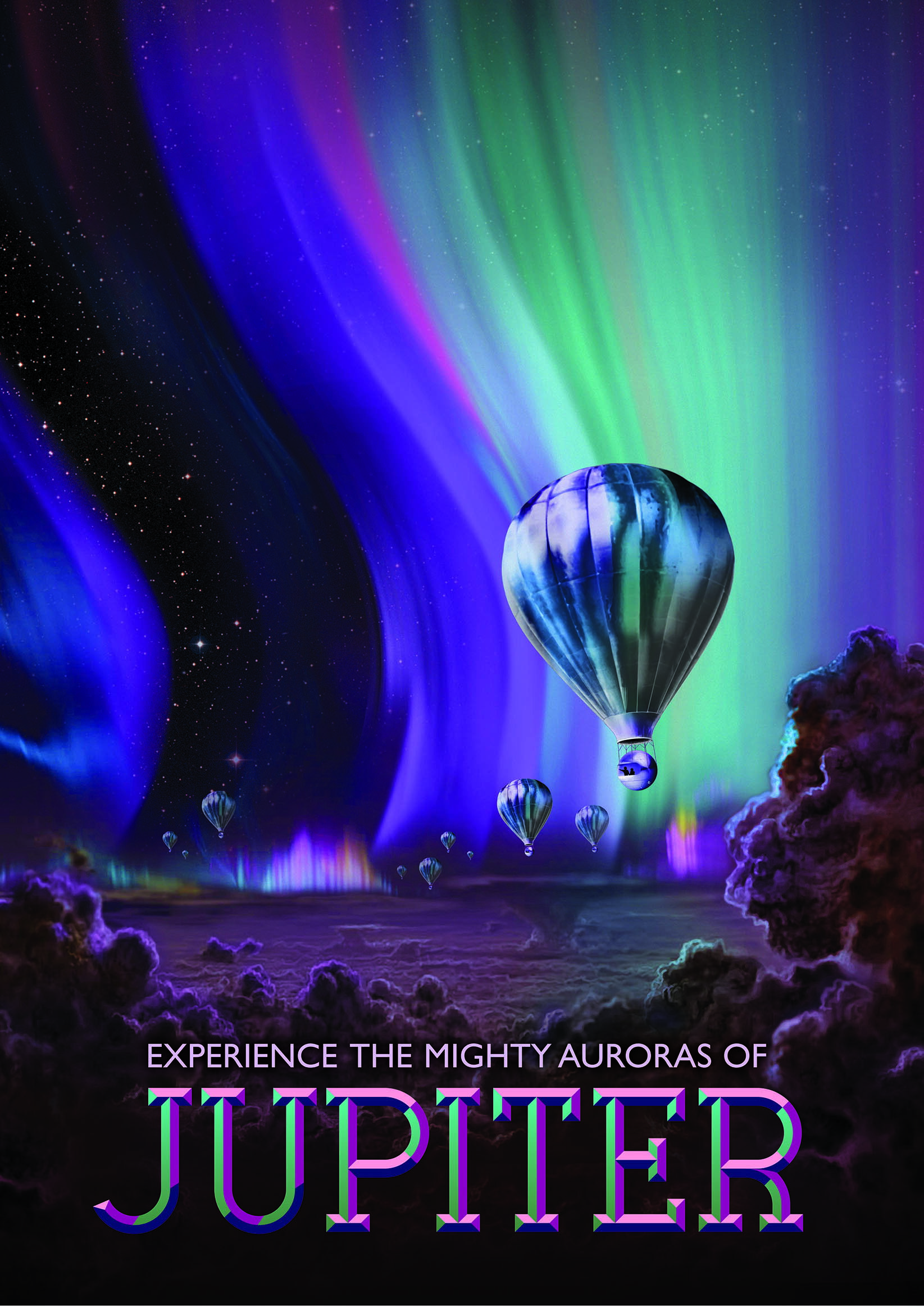 NASA 宇宙旅行ポスター 　A2(420mm×594mm）アートポスター 日本製 絵画 インテリア 壁紙