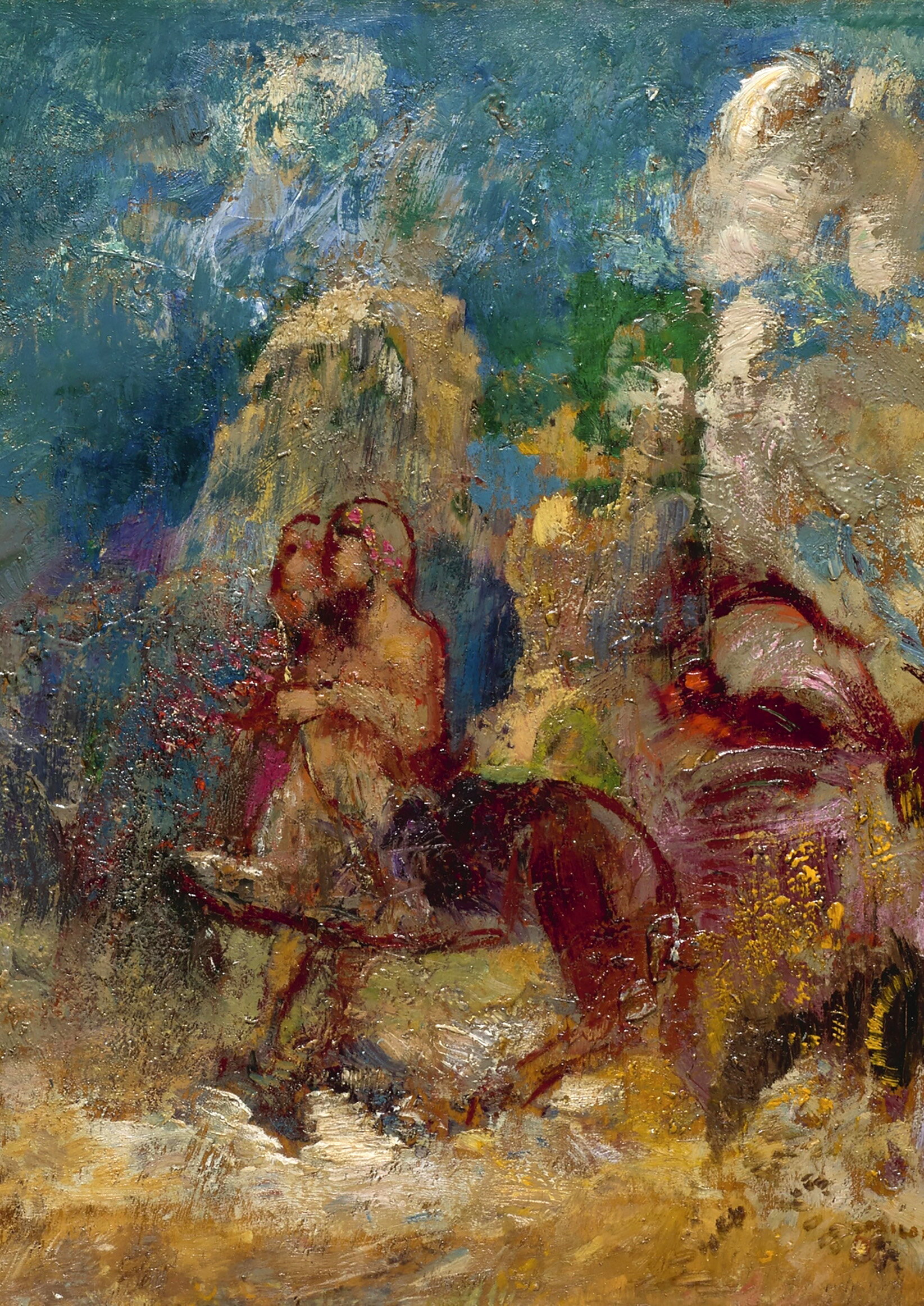 オディロン・ルドン A1(594mm×841mm）アートポスター 日本製 絵画 インテリア 壁紙