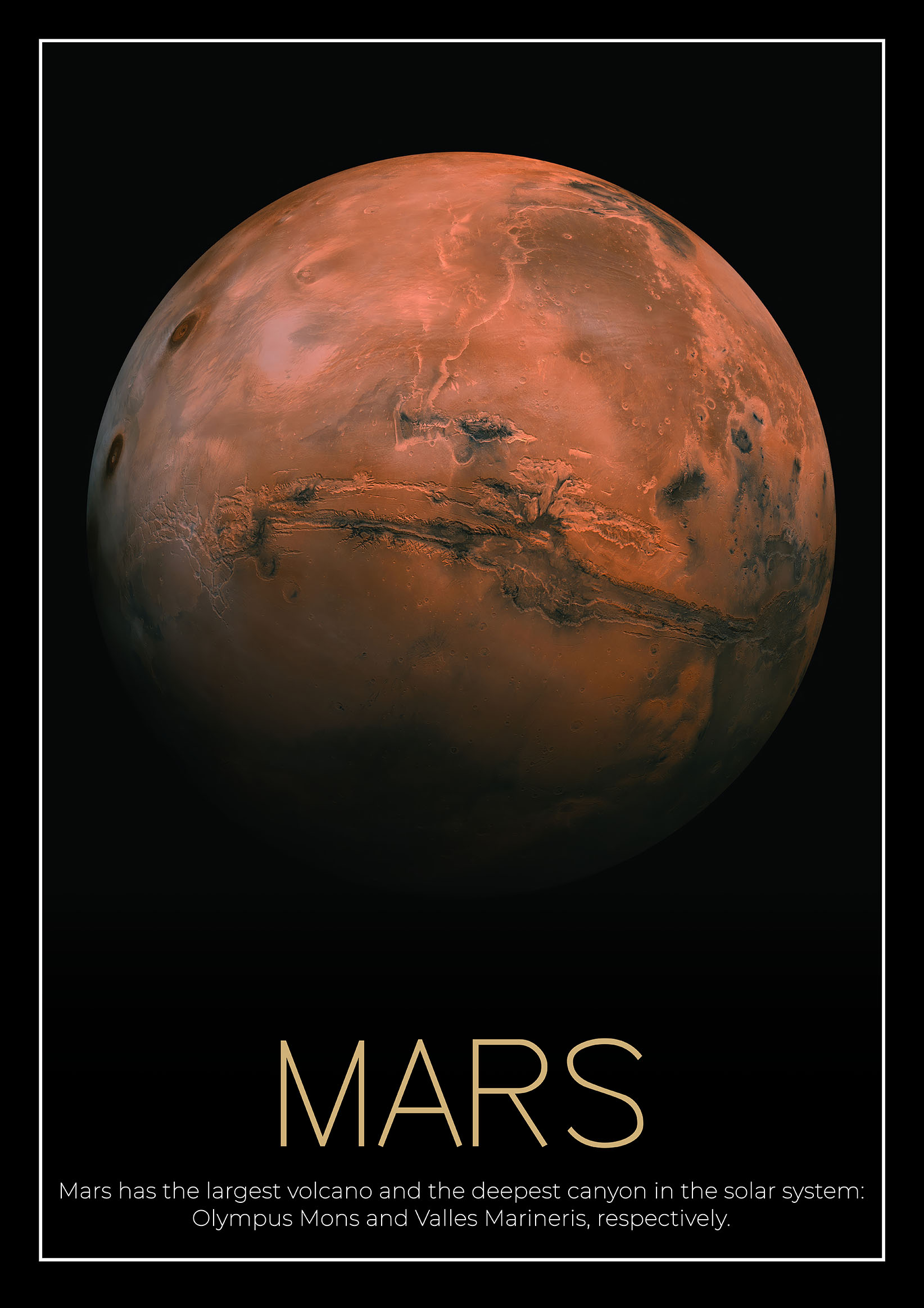 NASA太陽系宇宙ポスター A3（297mm×420mm)銀河惑星 アートポスター 絵画 日本製 インテリア 壁紙