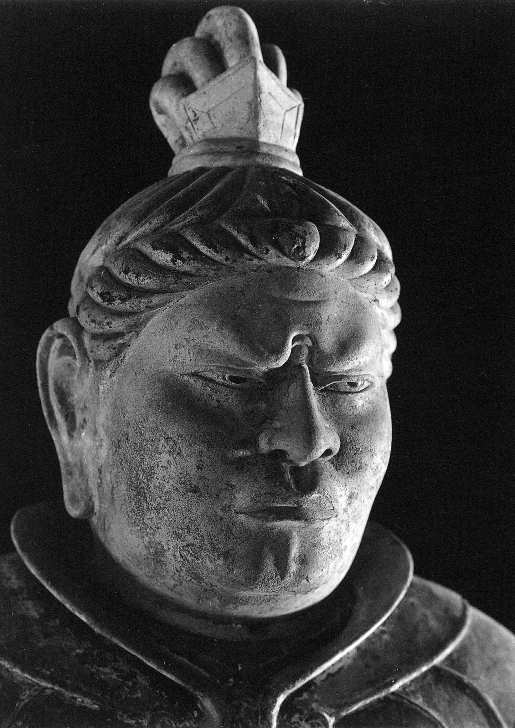 国宝　四天王立像_広目天　東大寺　A1(594mm×841mm）仏像 写真 アートポスター 日本製 絵画 インテリア 壁紙