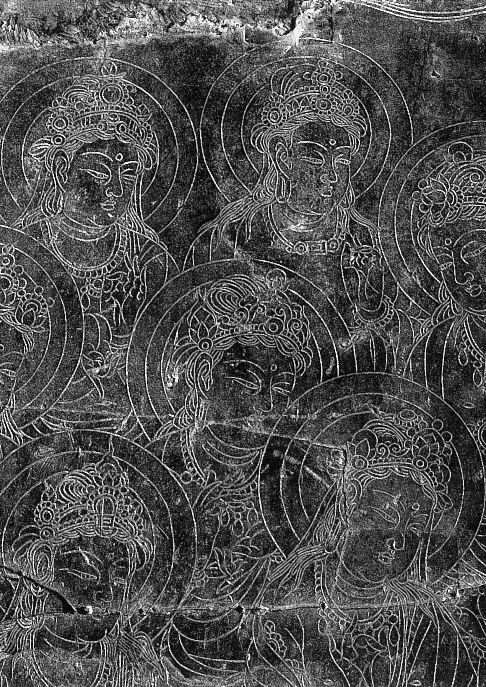 国宝　大仏蓮弁線刻図　東大寺　A2(420mm×594mm）仏像 写真 アートポスター 日本製 絵画 インテリア 壁紙