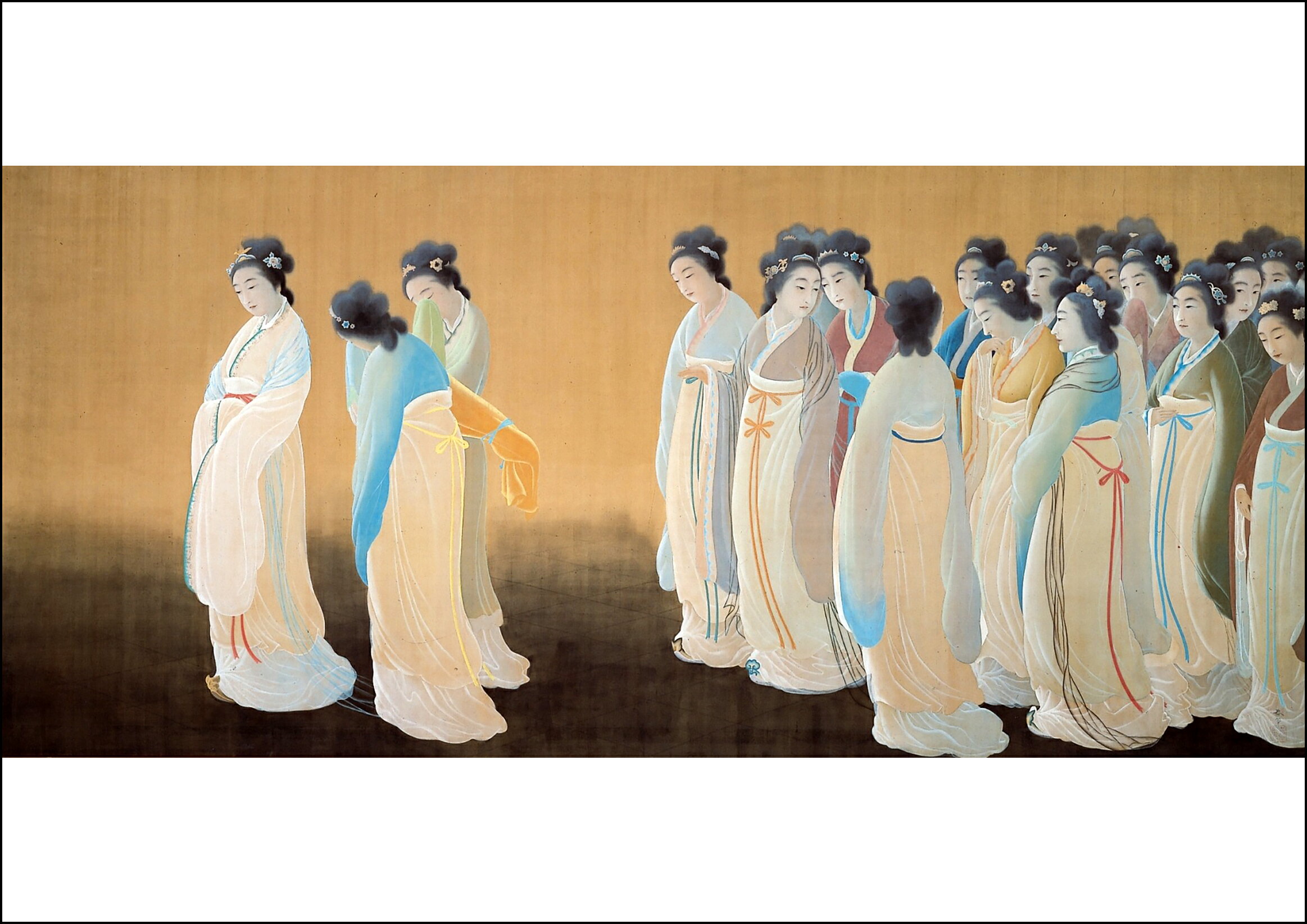 菱田春草_王昭君　A2(420mm×594mm）アートポスター 日本製 絵画 インテリア 壁紙