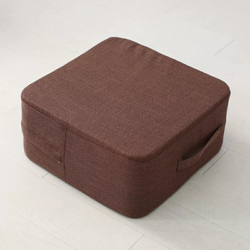 座椅子 トランポリン ホームジャンプ クッション ミニトランポリン クッション リネンスクエアクッショ..