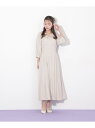 【SALE/50%OFF】レースアップ配色ワンピース JILL by JILL STUART ジル バイ ジル スチュアート ワンピース・ドレス ワンピース ブ...