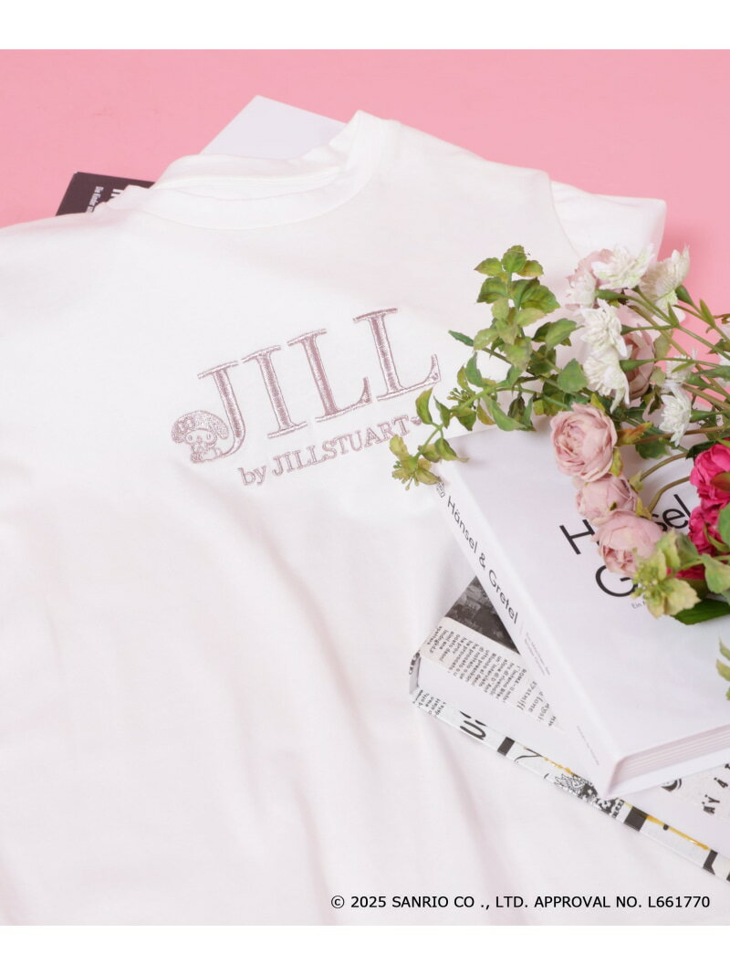 ＜マイメロディ&クロミコラボ＞オーガニックコットン刺繍ロゴTシャツ JILL by JILL STUART ジル バイ ジル スチュアート トップス カットソー・Tシャツ パープル ホワイト【送料無料】[Rakuten Fashion]のサムネイル