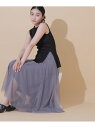 【SALE/50%OFF】ラメニットチュールスカートセット JILL by JILL STUART ジル バイ ジル スチュアート ワンピース・ドレス ワンピー...