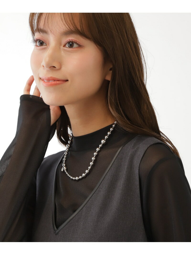 【SALE／20%OFF】メタルパールチョーカー JILL by JILL STUART ジル バイ ジル スチュアート アクセサリー・腕時計 その他のアクセサリー・腕時計 シルバー【RBA_E】[Rakuten Fashion]
