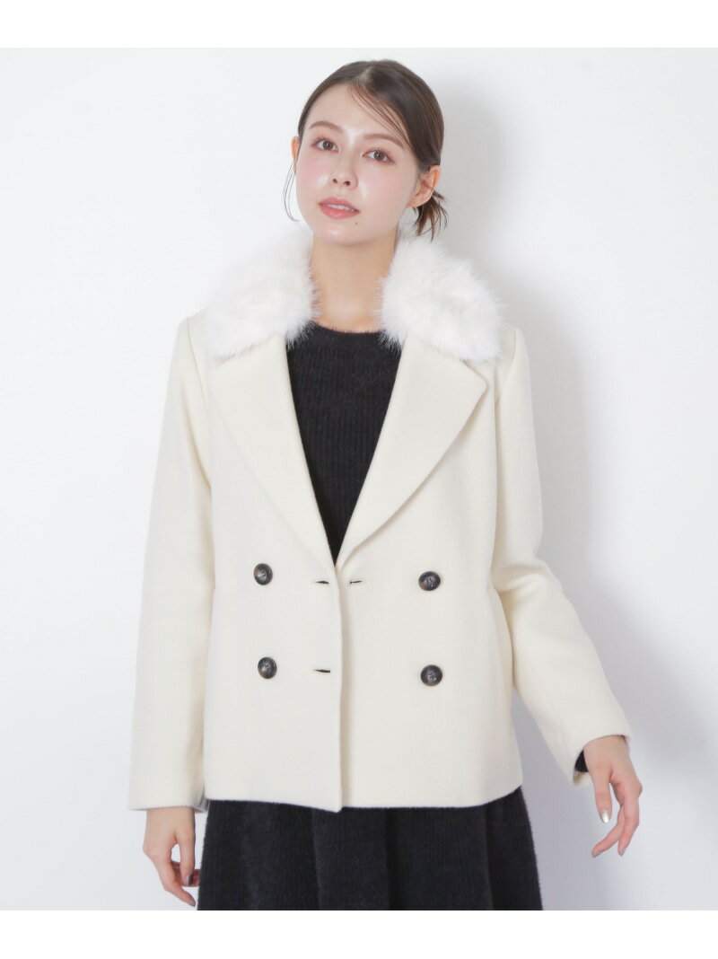フェイクファー衿付ジャケット JILL by JILL STUART ...(4)