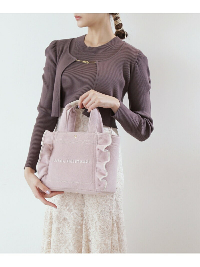 シャギーフリルトート JILL by JILL STUART ジル バイ ジル スチュアート バッグ その他のバッグ ピンク【送料無料】[Rakuten Fashion]のサムネイル