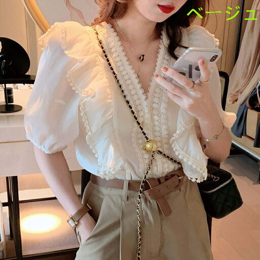 シンプル軽量 半袖 シャツ 女性レース シャツ レディース 夏 ファッション 若返り 美しい シンプル軽量 半袖 シャツ 女性レース シャツ レディース 夏 ファッション 若返り 美しい