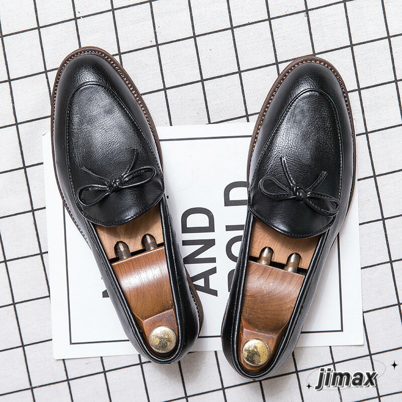 ローファー オールシーズン 新作 メンズ ビジネス ビジネスシューズ リボン スリッポン カジュアル メ..