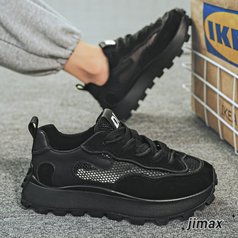 スニーカー メンズ シューズ 新作 夏 メッシュ 薄型 通気性 滑り止め カジュアル ランニング スポーツ ..