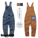 新生活 オーバーオール メンズ サロペット ワークパンツ オールインワン デニム ジーンズ つなぎ 作業服 長ズボン アメカジ アウトドア 父の日 ギフト プレ...