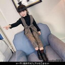 新生活 グレンチェック 三点セット 子供服 女の子 ベスト シャツ 九分丈パンツ ウエスト紐 長袖 丸襟 プルオーバー フリル裾 ワイドパンツ 秋新作 秋 春 冬 秋ファッション 冬物 春物 秋物 プレゼント ギフト