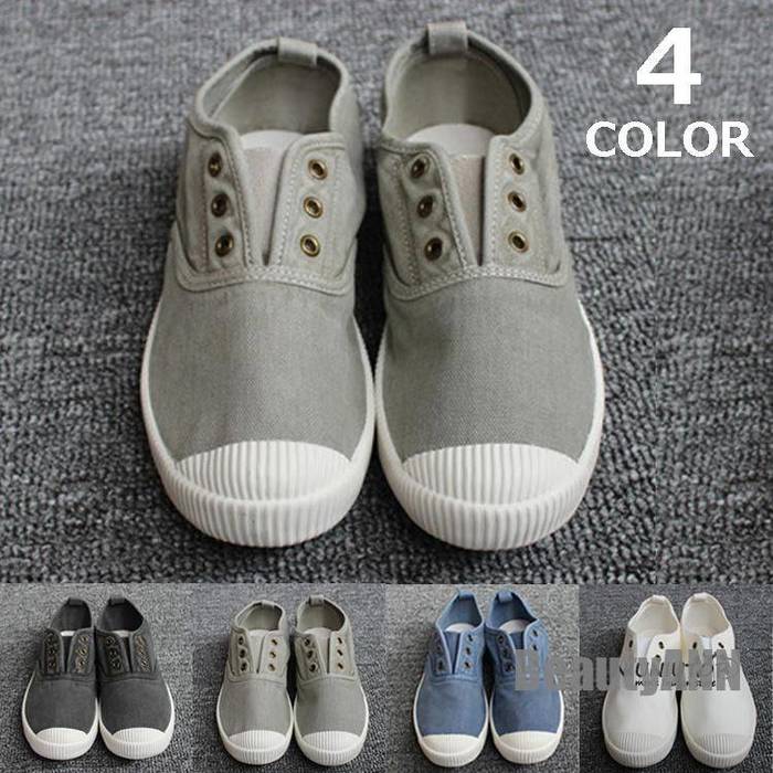 新生活 スリッポン レディース オシャレ 紐無し ローカットスニーカー 22.5CM-25CM 白 ブルー ブラック グレー 無地 プレゼント ギフト