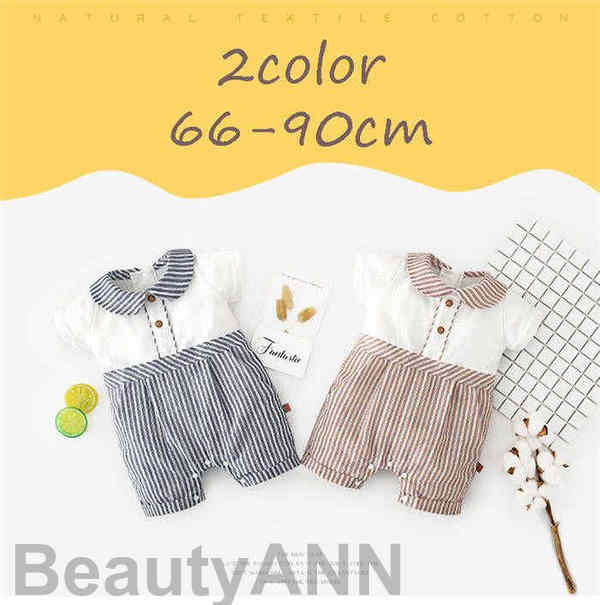 新生活 ベビー服 赤ちゃん ロンパース 綿 カバーオール キッズ ストライプ柄 可愛い 新生児 女の子 男の子 出産祝い 入園式 発表会 七五三 プレゼント ギ...