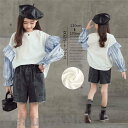 新生活 子供服 長袖 肩フリルトップス 女の子 子ども服 こども服 キッズ 春 夏 長袖 白のシャツ プリント 子供服 フリル 無地 長袖トップス ホワイト 無地 オシャレ ガールズ こどもの日110 120 130 140 150