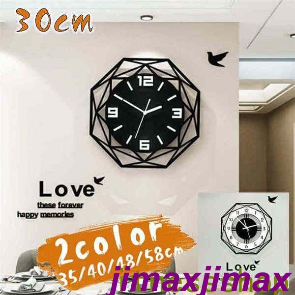 新品 「直径30cm」 壁掛け時計 掛け時計 おしゃれ ウォールクロック クロック インテリア 時計 壁掛け モダン 北欧 新築祝い アクリル製 電池 静音 か...