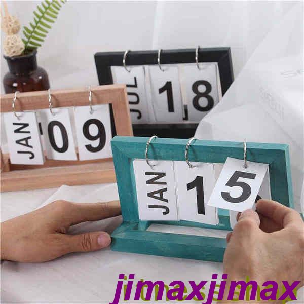 新品 万年カレンダー 木製 カレンダー ウッドカレンダー 卓上カレンダー 日替わり 再利用可能 日めくりカレンダー おしゃれ インテリア 喫茶店 レストラン 装...