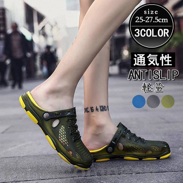 ビーチサンダル サンダル スポーツサンダル メンズ 2way 履きやすい 疲れない おしゃれ サマー リゾー..