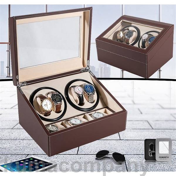 【楽天スーパーSALE割引商品】時計ケース 10本巻 静音 腕時計 テンパスタッチ 時計ケース 自動巻 かっこいい 時計収納ケース 高級 箱 ギフト プレゼント 贈り物 時計収納