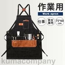 エプロン ワークエプロン レディース メンズ オシャレ DIY キャンバス 前掛け カフェエプロン 作業用 職人 美容師 サロン 園芸 仕事 大工さん