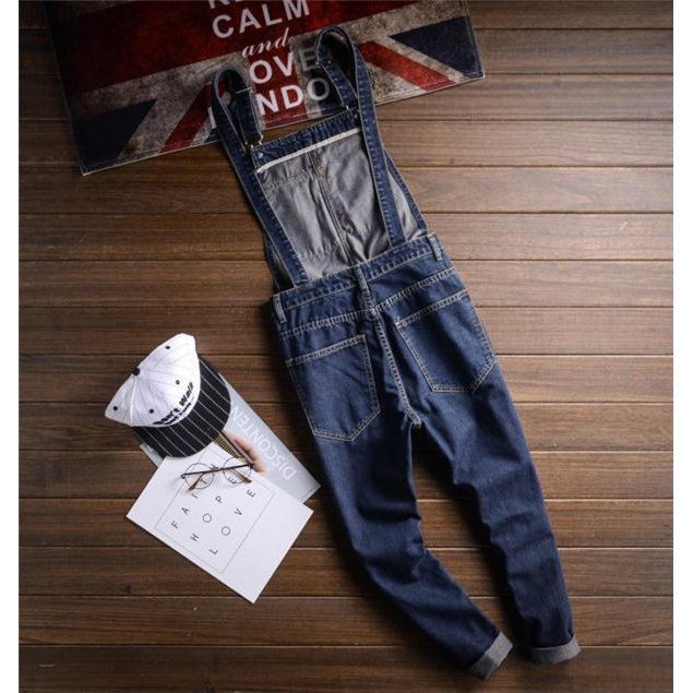 サロペット メンズ オールインワン つなぎ ジョーカーパンツ デニムパンツ お揃いコーデ 春 春服 大きいサイズ バレンタイン 2023