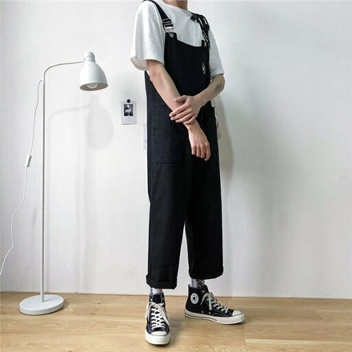 サロペット オーバーオール メンズ つなぎ オールインワン スキニーパンツ ワーク ペインターパンツ ダンスパンツ 春夏秋 バレンタイン 2023