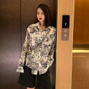 レディース 長袖 シャツ ビッグシルエット ダンス 衣装 ヒップホップ コスチューム 韓国 ファッション 個性的 服 原宿系 バレンタイン 2023 プレゼント