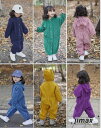 子供服 キッズ ロンパース カバーオール 子供服 ベビー服 大きいサイズ 人気 赤ちゃん 長袖 ワッフル ピーナッツ かわいい 男の子 女の子 70-120cm...