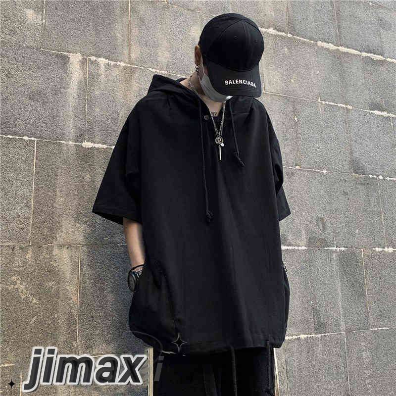 30代 半袖 パーカー レディース フード付き 20代 きれいめ パーカー ゆったりTシャツ カットソー サマートップス 無地 カジュアル 体型カバー 女性