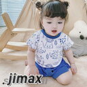 ベビー服 子ども服 おしゃれ 女の子 男の子 セットアップ Tシャツ パンツ 上下セット キッズ服 3色選択 子供服 キッズ 動物 ノースリーブ 赤ちゃん 幼児 ベビー コットン ベビーウエア 可愛い かわいい おしゃれ