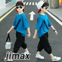 子供服 セットアップ キッズ 男の子 夏 2点セット 上下セット Tシャツ 半袖 ハーフパンツ 短パン ジャージ キッズ 運動着 おしゃれ 可愛い カジュアル ...