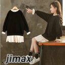 ワンピース キッズ 長袖 子供服 女の子 春秋 キッズワンピース ロングTシャツ フード付き 子供ドレス ジュニア おしゃれ 可愛い カジュアル 小学生 新品 ...