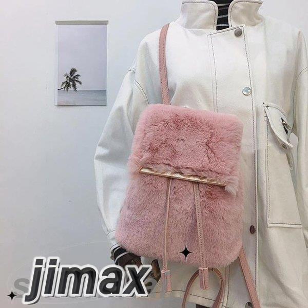 ファーバッグ リュック レディース おしゃれ かわいい ファー 鞄 バッグ 軽い 軽量 オシャレ カジュアル 秋物 冬物 ショルダー ホワイトデー