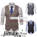 ベスト メンズ ジレー スーツベスト チョッキ フォーマルベスト 紳士服 ビジネス トップス 結婚式 パーティー 無地 スーツ スリムフィット カジュアル 成人...