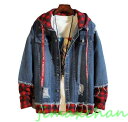 【楽天スーパーSALE割引商品】サマー M/L/XL/2XL/3XL デニム メンズ 無地 お兄系 ファッション 欧米風 ス メンズウェア 春秋 ヒグ クラッシュ ダメージ 加(4)