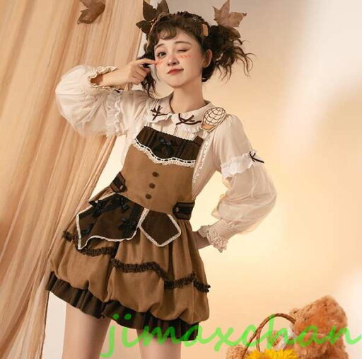 サマー /Lolita系 /ワンピース jsk OP /ロリータ トップス 萌え レディース ゴスロリ ロリータファッション 変装 トップス 吊りスカート ワンピー サマー /Lolita系 /ワンピース jsk OP /ロリータ トップス 萌え レディース ゴスロリ ロリータファッション 変装 トップス 吊りスカート ワンピー