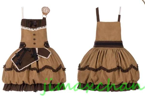 サマー　/Lolita系 /ワンピース　jsk　OP　/ロリータ トップス 萌え レディース ゴスロリ ロリータファッション　変装　トップス 吊りスカート ワンピー