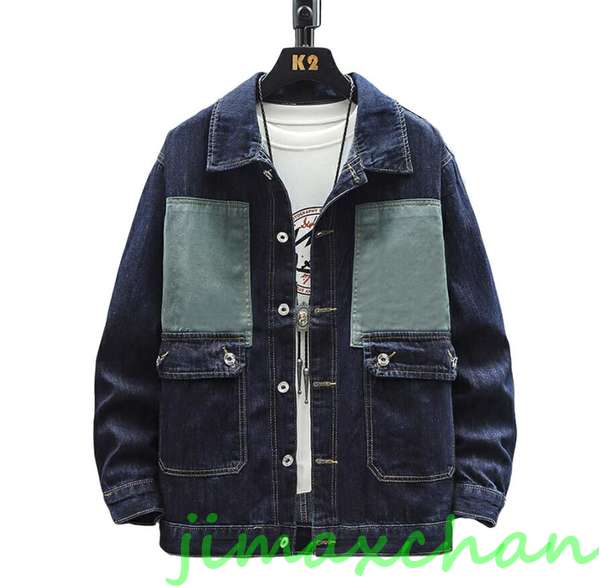 サマー M/L/XL/2XL/3XL 新デザイン/デニム メンズ 無地 お兄系 ファッション 欧米風 ス メンズウェア 春秋 ヒグ クラッシュ ダ