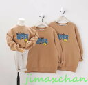 サマー 春秋親子お揃い パーカー カップル ユニセックス 家族 お揃い ルーム ウェア おそろい親子服 プレゼント ペア