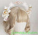 サマー Lolita系/小物 髪飾り /ロリータ トップス 萌え レディース ゴスロリ ロリータファッション 変装 花嫁