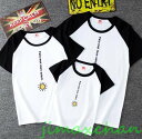 サマー 親子ペア 親子お揃い カップル 中袖 Tシャツ ユニセックス おそろい親子服 供 ギフト お揃い服 服 夏 旅行 海