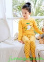 サマー 80-130/子供 女の子/男の子 ルームウェア 上下セット Tシャツ パンツ 寝巻き パジャマ ナイトウェア 長袖 丸首 可愛い 赤ん坊 ベビー