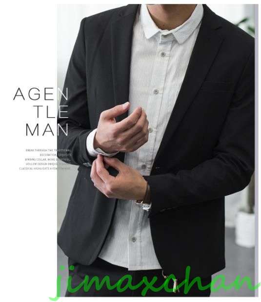 サマー　春夏 メンズ 男性 コート ビジネススーツ パンツスーツ 長袖 OL オフィス トップス 事務服 ビジネス 洗える 2点セット　紳士　結婚式