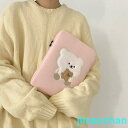 新品 パソコンケース パソコンバッグ かわいい PCケース 韓国 ノートパソコン雑貨 保護ケース おしゃれ 11/13インチ バッグ カバン PCバ(2)